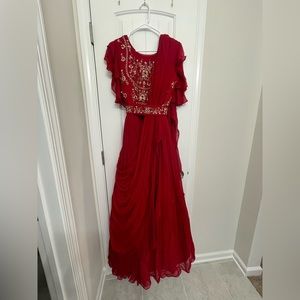 Pre Draped Dress House of Indya Luxe